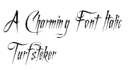 A Charming Font Italic